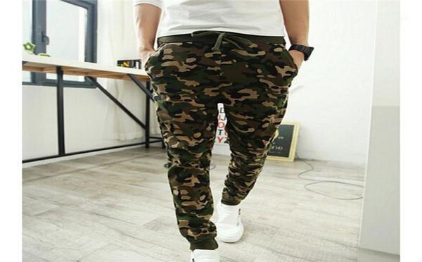 

wholecamo joggers pencil pants 2016 fashion slim fit camouflage pants men pants for track new arrival kh853402115495875, Black