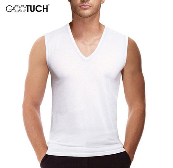 

mens undershirts white sleeveless shirt v neck underwear undershirt bodybuilding vest fitness apparel plus size 56xl tanks 50673664285, Black;brown