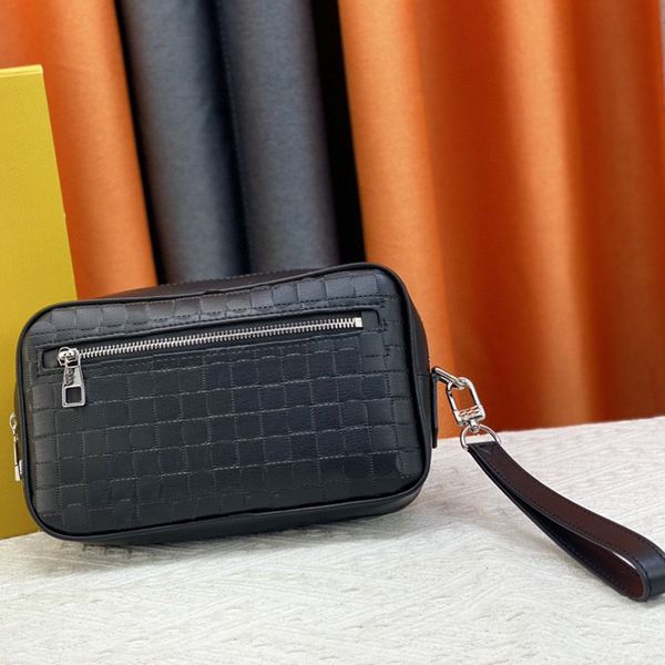 

mens portable handbag leather embossed bag vintage presbyopia bag multi functional wallet card bag #41663 temperament bag