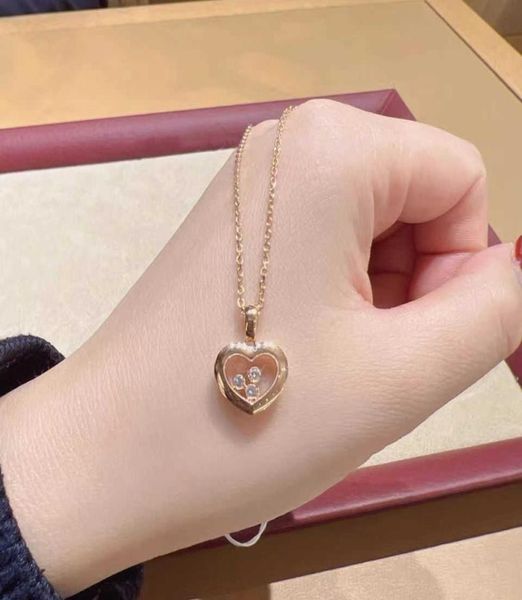 

designer choprds woman necklaces necklace girl happy shape chain gift girlfriend7403338, Silver