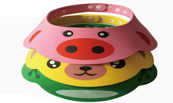 

new arrival lovely adjustable baby hat toddler kids shampoo bathing shower cap wash hair visor caps for carehtht4204480