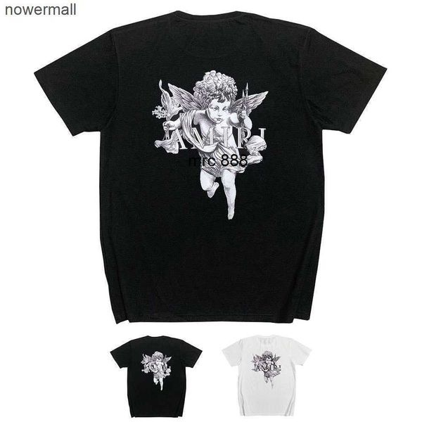

casual amirly high half street cotton fashion hip hop short street sleeve sleeve t-shirt letter print, White;black