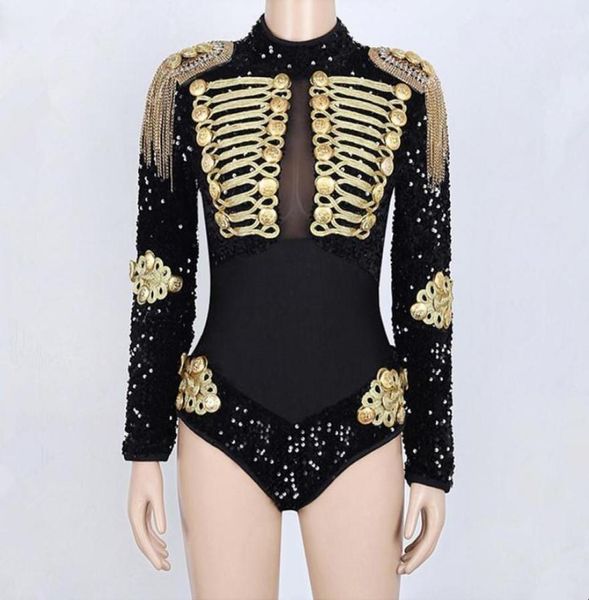 

women039s jumpsuits rompers women jazz dance costume european style court zentai black mesh bodysuit stretch jumpsuit ni3402371, Black;white