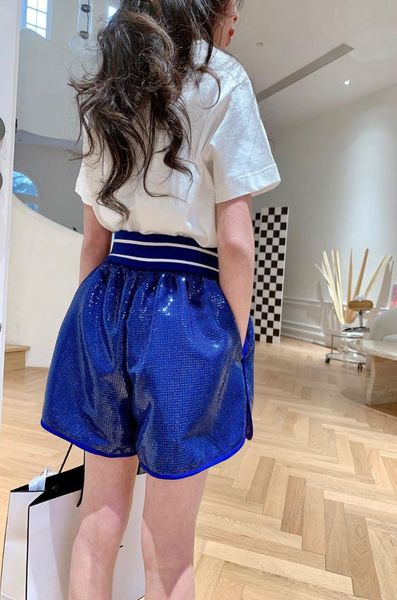 

2pcs fashion toddler girls summer clothing sets solid color oneck short sleeves elastic waist shorts outfits ki9486576, White