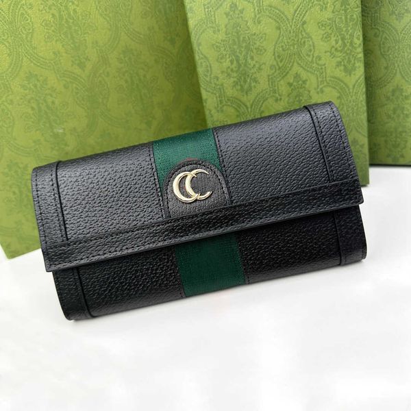 

famous designer purse high-quality luxury wallet fashion classic women leather clutch purse mobile credit card coin wallets, Red;black