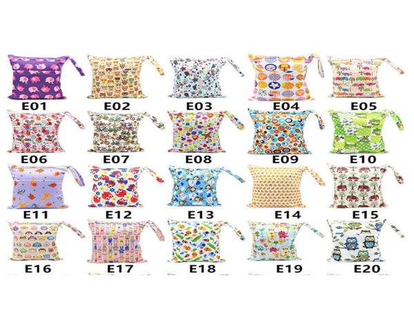 

baby diaper bags portable nappy stackers wet dry cloth storage bag zipper waterproof diaper bag infant nappy stacker bag yya998479901