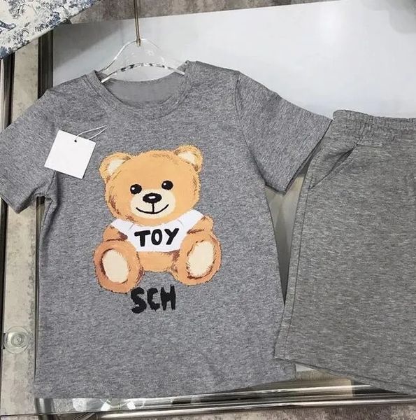 

kids fashion clothes sets boys designer clothing sets classic shirts suits black short sleeve childrens summer clothing sets, White