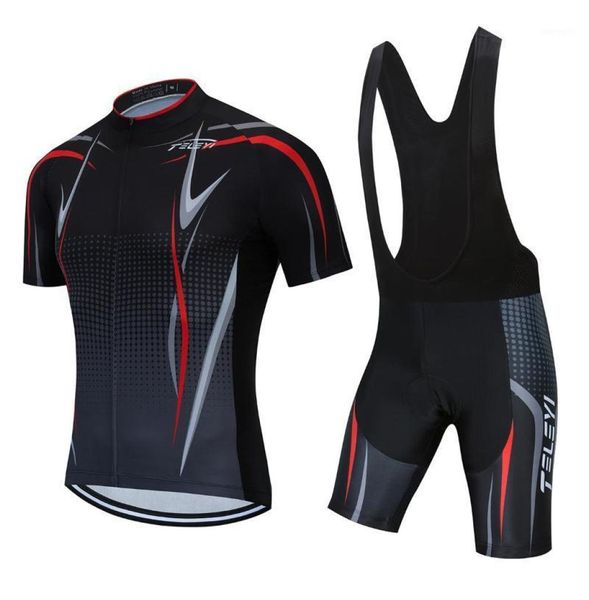 

racing sets men039s 2022 mountain bike clothing cycling clothes kits bicycle uniform dress outfit mtb jersey wear riding triath1469567, Black;blue