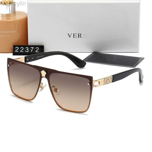 

luxury designer versage sunglasses men's women's vercace sunglasses polarized lenses available trendy fashion casual sunglasses 22, White;black