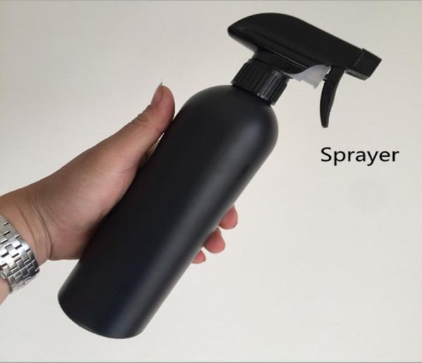 

500ml empty spray pstic bottle wash cleanser kitchen water refilble with mist1661393