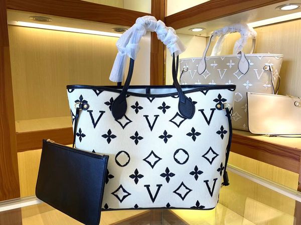 

luxurys designers bags women handbags never mm full ladies designer genuine leather composite bag lady clutch bag shoulder tote female purse