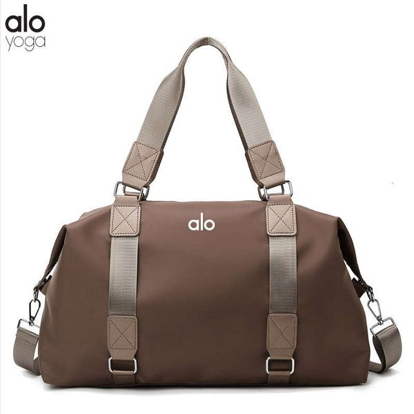 

alos handbag yoga solid color fiess designer bag portable yoga bag women's wet and dry separation waterproof large capacity lage bag sp
