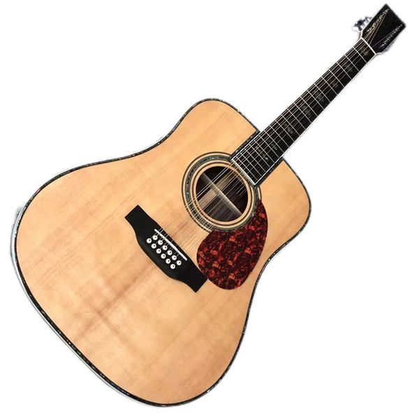

2023 41 inch d45 series 12 string fingerstyle acoustic guitar