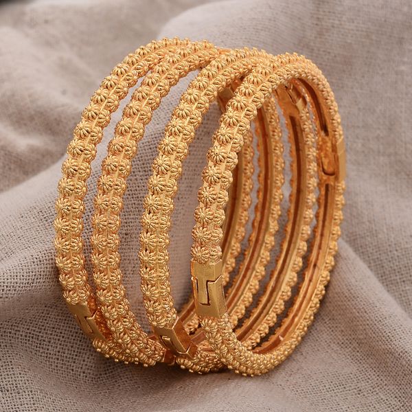 

bangle moroccan gold color bangles for women men arabic ethnic wedding little bit bracelet jewelry dubai family gift 230710, Black