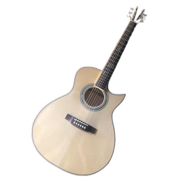 

2023 40 "full solid wood ga sharp angle acoustic guitar