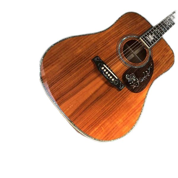 

2023 41 inch d45 full acacia deluxe acoustic guitar