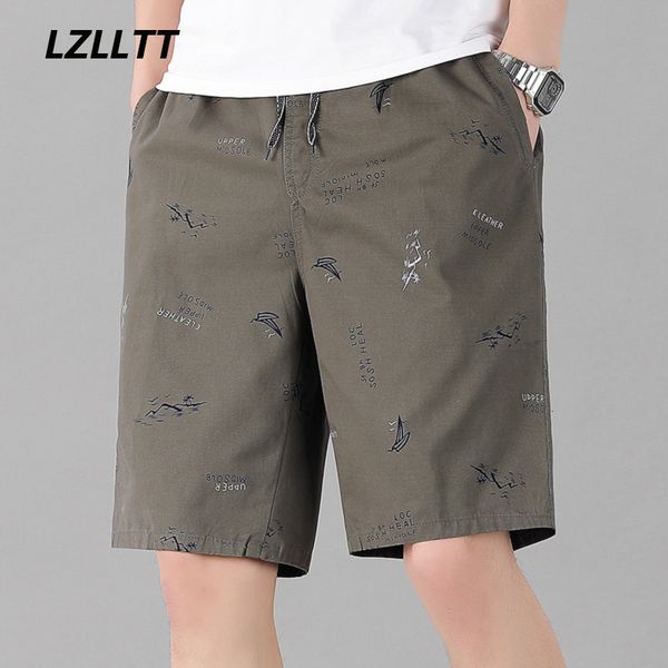 

mens shorts men summer 100% cotton cargo fashion casual quick dry outwear large size joggers male 5xl 230710, White;black