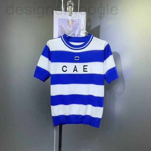 

women's knits & tees designer r vest sweater women vests sweaters spring fall loose letter round neck pullover knit waistcoats sleevele, White