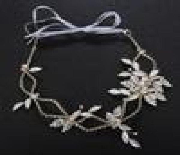 

wedding crystal headband hair chain for women handmade bridal hair vine jewelry for bride tiaras and crowns jcg0212725557, Golden;white