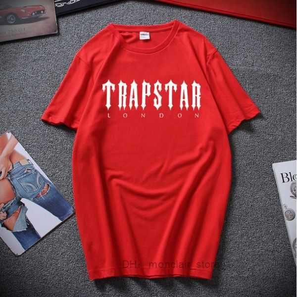 

2022 trapstar t shirt designer men women hip hop new print summer fashion black sportswear brand sweatshirt clothing polo plam 3 s2lp, White;black