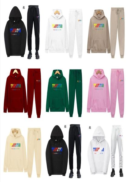 

mens t shirts tracksuits letter printed hoodies sportswear men winter clothing warm two pieces set loose sweatshirt jogging pants 17 colors, White;black