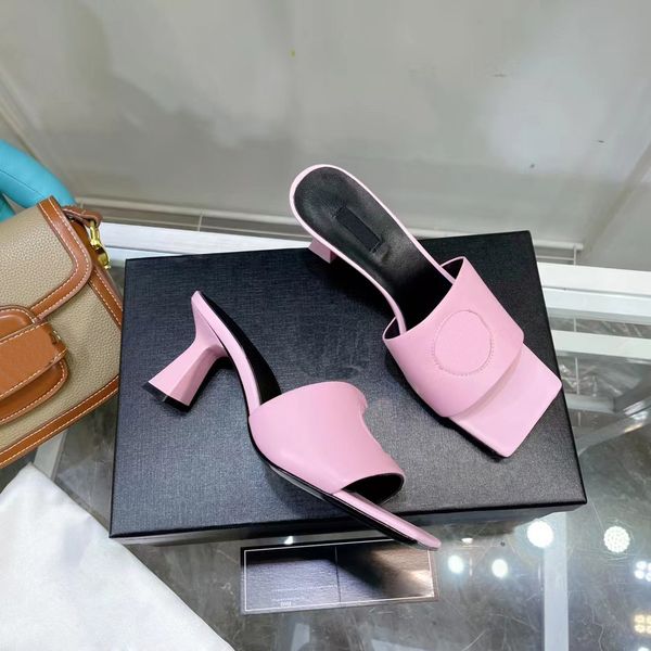 

woman slippers fashion sandals beach classic slipper high heel rubber lady flat slides size 35-45 animal prints high street shoes, Black