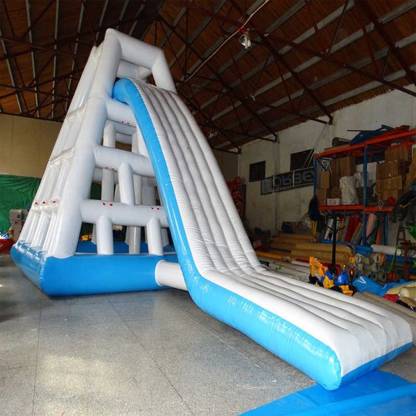 

pvc floating inflatable water climbing slide for water parks providing high-quality fun