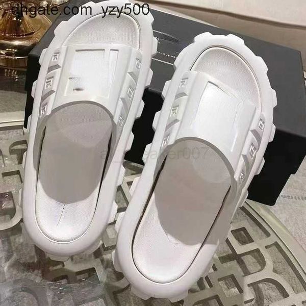 

balman space new slippers with thick sole for comfort increased feet treading feeling lightweight balmain slide couple style men's and, Black