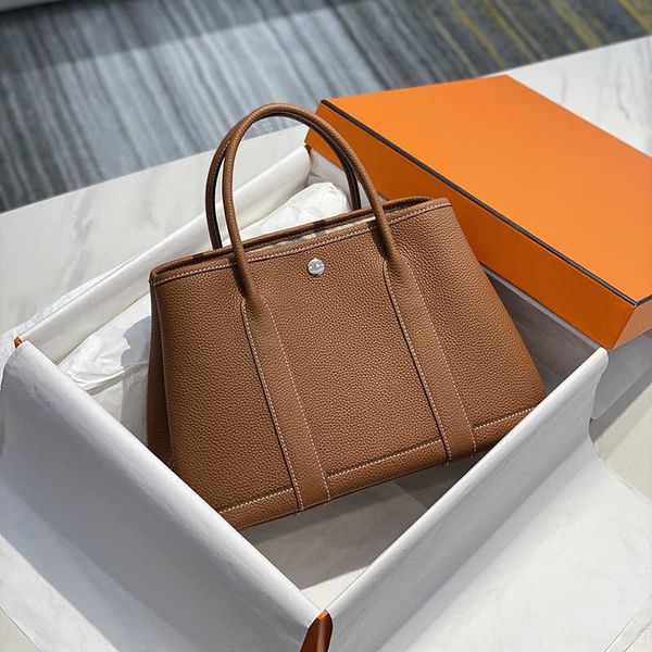 

garden party bags designer leather 2023 new women's bag single shoulder messenger tote versatile garden portable shopping bucket 2mtge