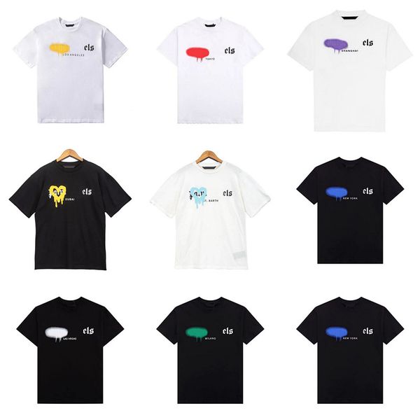 

men's t-shirts mens designer t shirts men tee shirt luxe tshirts black for women woman summer crew neck short sleeve breathable cotton, White;black