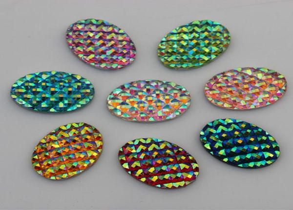 

200pcs 1318mm flatback oval resin rhinestone crystal cabochon flat back resin rhinestone for diy decoration zz512842707, Black