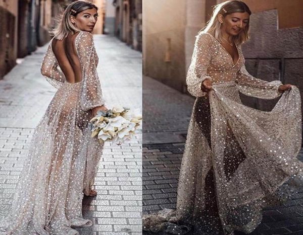 

women dresses sequins perspective backless sequins dress retro evening dress long skirt vneck summer spring fashion temperament1633047, White;black