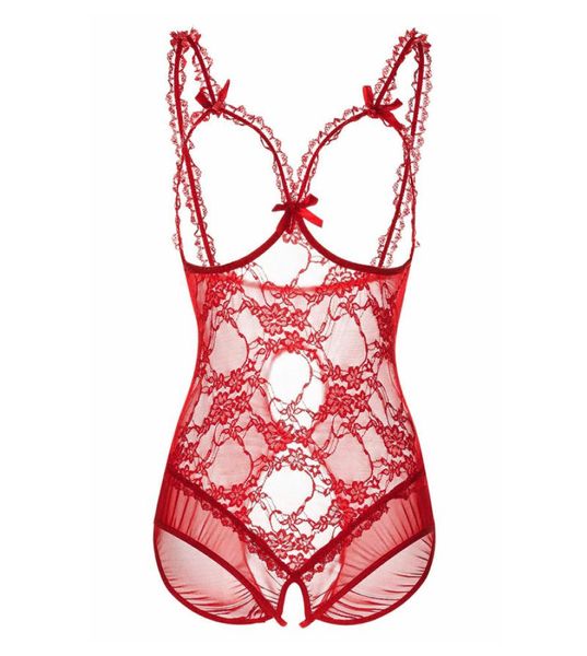 

s 6xl erotic lace lingerie for women underwear porn babydoll dress open bra crotch lingerie teddy plus size9597910, Black