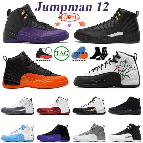 

jumpman 12 men basketball kyrie shoes 12s stealth black taxi brilliant orange muslin hyper royal playoffs flu game university gold mens trai