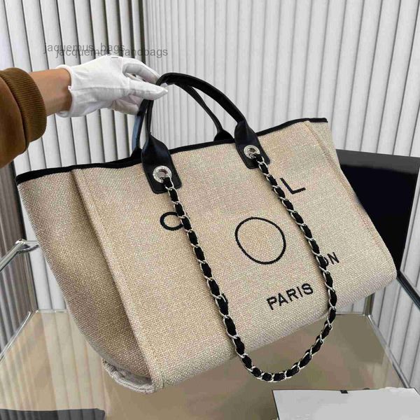 

ch an el canvas beach bags women designer bags the tote chain luxurys handbags shoulder bags strap messengers purses shopping bags 230420