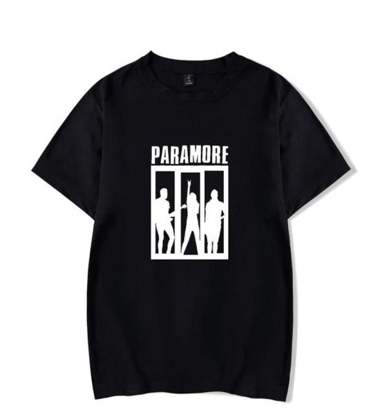 

paramore merch tshirt menwomen short sleeve0123452025404, White;black