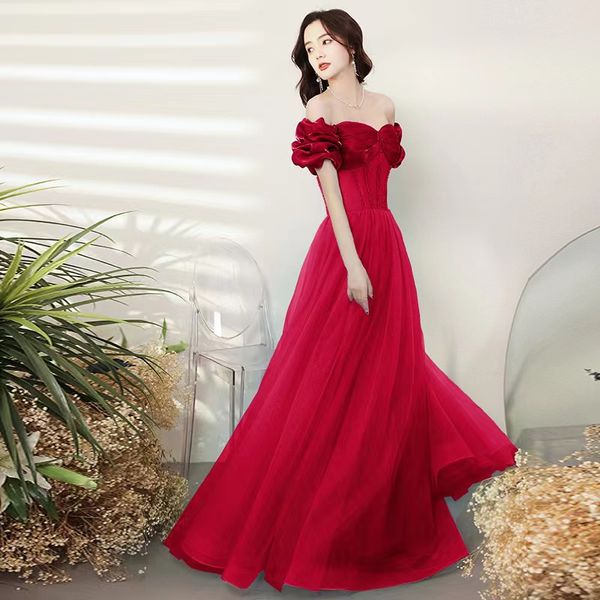 

designer blue prom dress arabic dubai exquisite lace pink prom dresses lluxury off shoulder long sleeve formal evening dress princess bling, Black