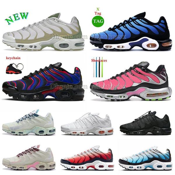 

tn plus mens womens des chaussures running shoes hyper blue jade ice rise violet requin tns unity trianers dhgate full black pink gradient a