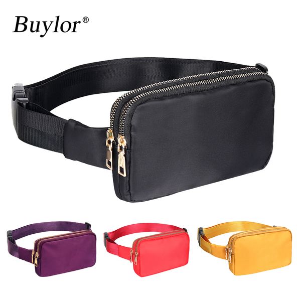 

waist bags buylor fashion for women fanny pack hip bum bag chest shoulder dual zipper crossbody with adjustable strap 230711