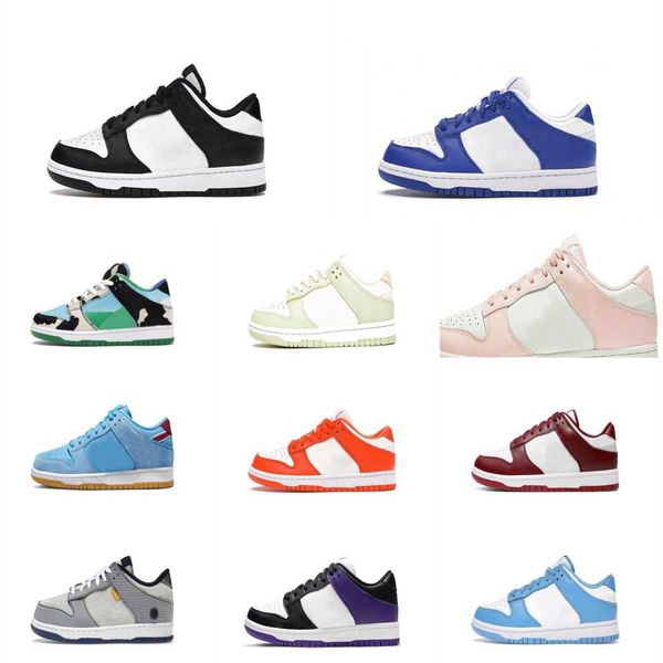 

trainers kids casual sports running shoes low sb girls boys baby designer chunky dunky black white dunkes unc outdoor sean cliver bred chica