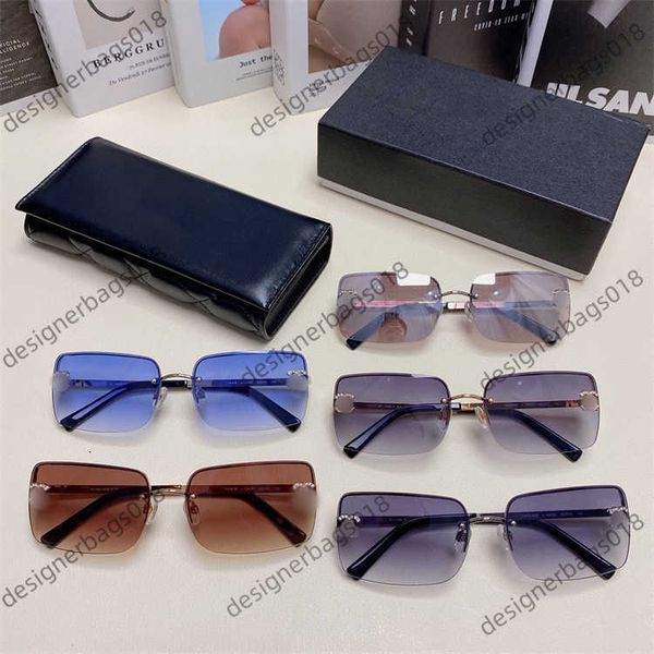 

xiao xiang family sunglasses xiaoxiangjia new fashion metal small box net red ins the same ch4104, White;black