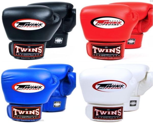 

8 10 12 14 oz twins gloves kick boxing gloves leather pu sanda sandbag trai6500157