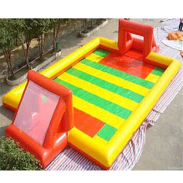 

pvc inflatable football game inflatable football field for sports games