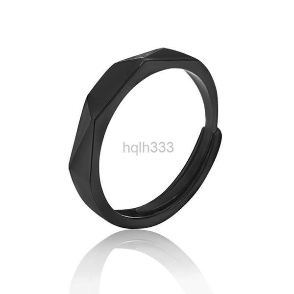 

new trendy 2023 mobius ring with niche design for men's high-end index finger female couples, simple matching ringxu8d, Golden;silver