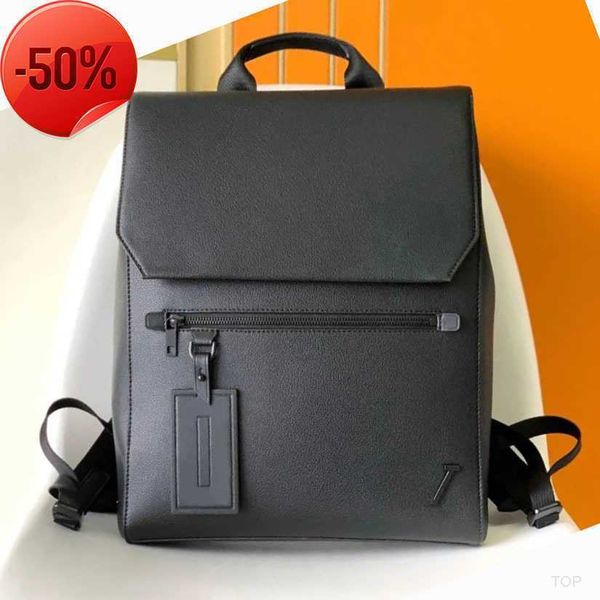 

quality men backpack luxurys shoulder bags backpacks designer bag black genuine leather shool handba