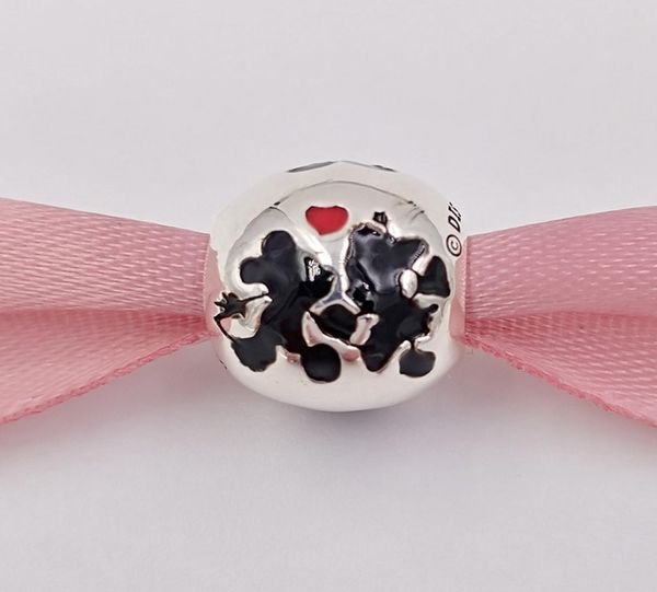 

andy jewel authentic 925 sterling silver beads dsn miny & miky forever fits european style jewelry bracelets & necklace 791700enmx2020863, Black