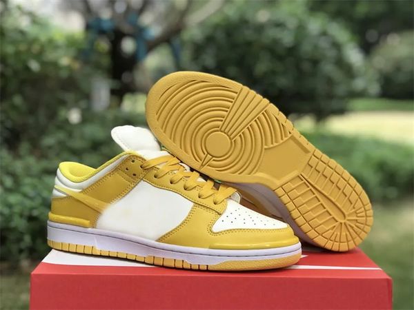 

fast delivery designer basketball shoes sb dnks low twist coconut yellow white men women skatesboard shoes luxury outdoor sneakers with box