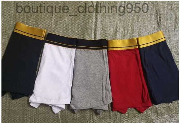 

luxury designer men head underpants underwear mens boxer cotton underpants flat shorts 88781, Black;white