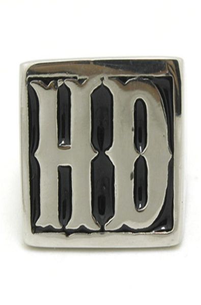 

5pcslot size 715 biker style design ring 316l stainless steel fashion jewelry men boys motorbike ring3818037, Silver
