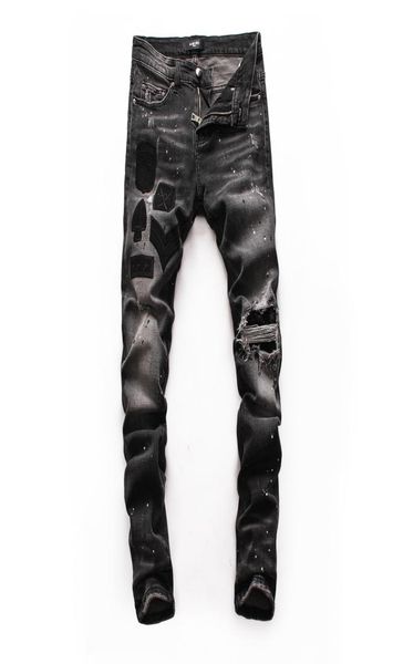 

2020 jeans mens brand designer men denim jeans embroidery pants fashion clothes luxury ripped jeans mens pants4811264, Blue